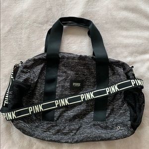 PINK Victoria’s Secret duffel bag.